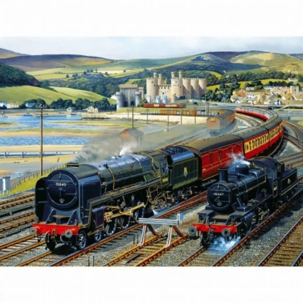 Gibsons Treinpuzzels>: Gateway To Snowdonia (1000) Treinpuzzel
