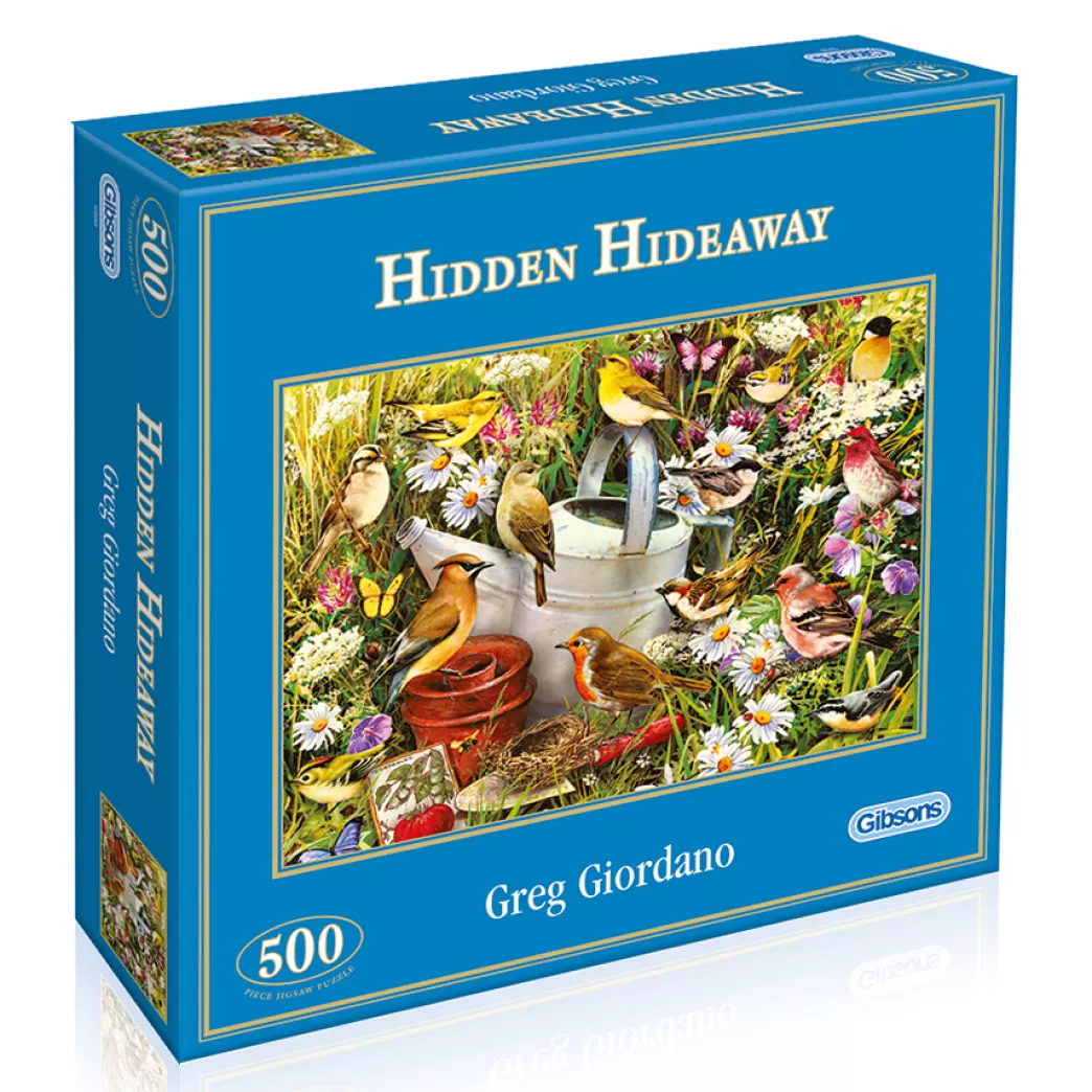 Gibsons Vogelpuzzels>: Hidden Hideaway (500) Legpuzzel