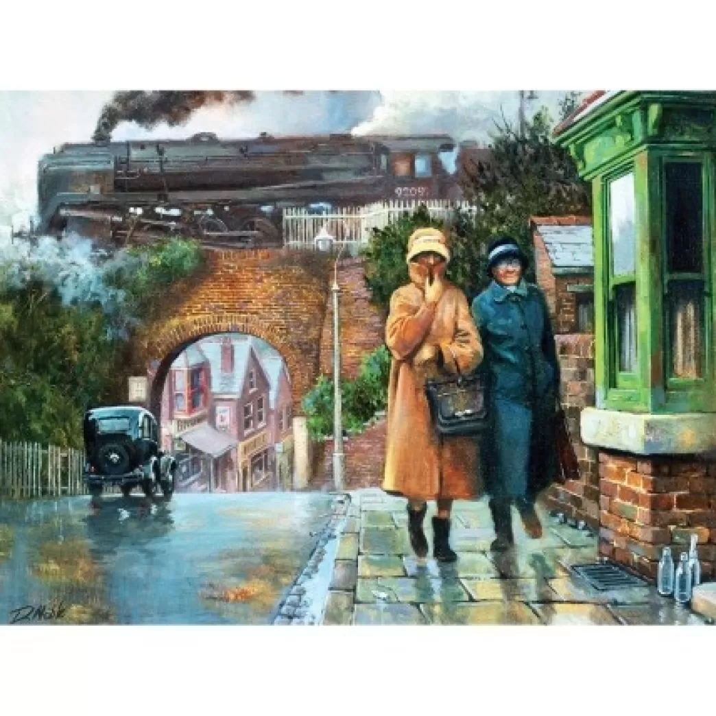 Gibsons Treinpuzzels>: Nearly Home (1000) Treinpuzzel