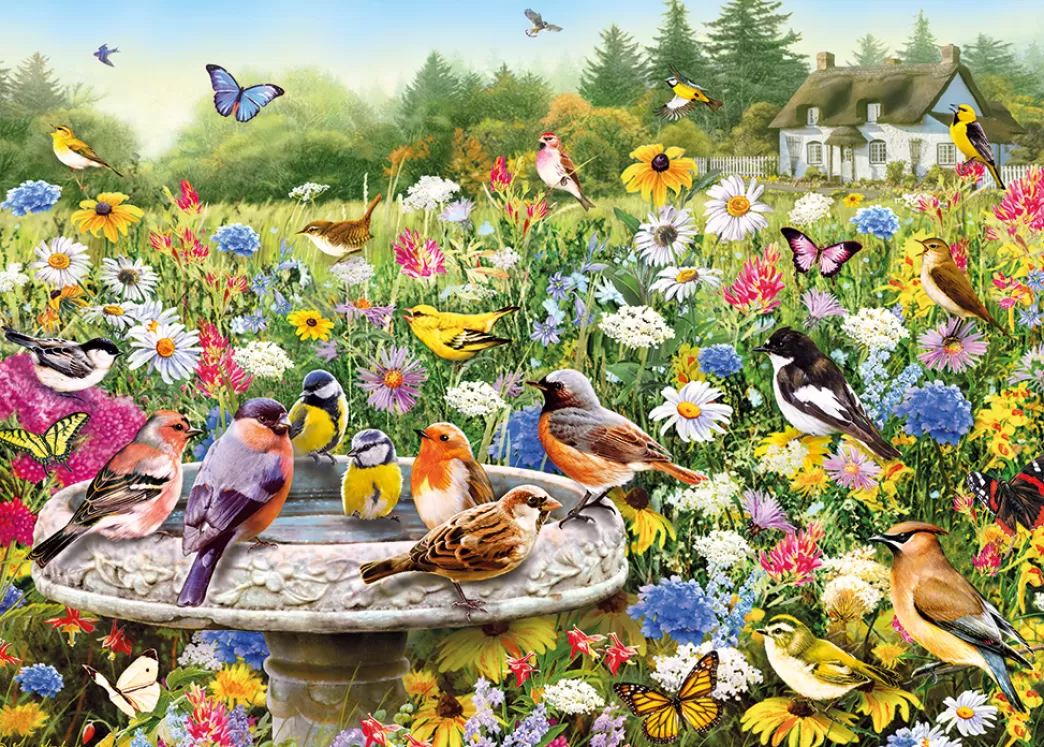 Gibsons Vogelpuzzels>: The Secret Garden Giftbox (500) Legpuzzel