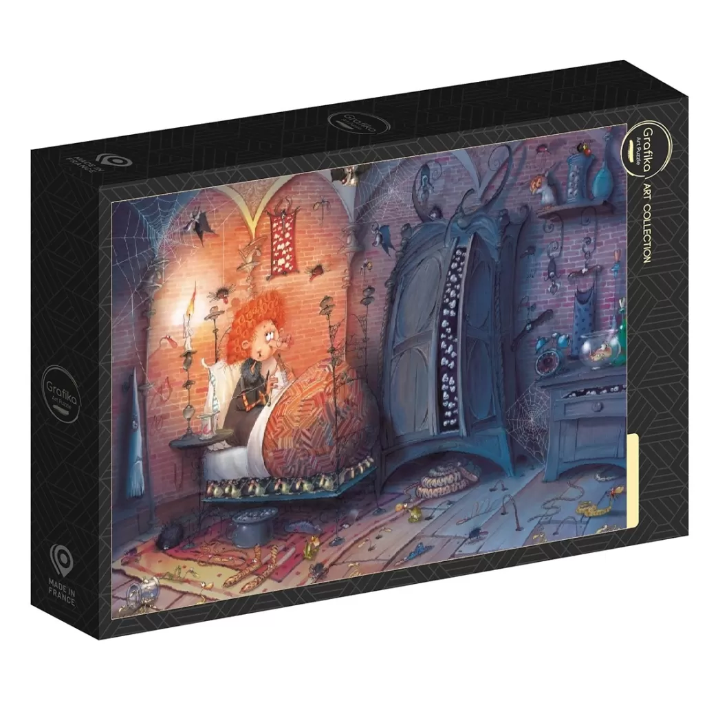 Grafika Fantasy Puzzels>: Francois Ruyer - Witch Bedroom (1000) Legpuzzel