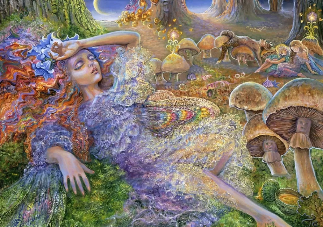 Grafika Fantasy Puzzels>: Josephine Wall - After The Fairy Ball (1500) Legpuzzel