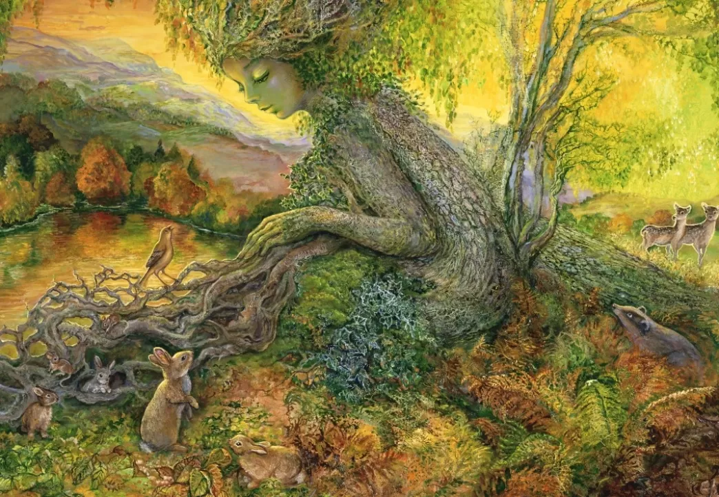 Grafika Fantasy Puzzels>: Josephine Wall - Autumn Serenade (1000) Legpuzzel
