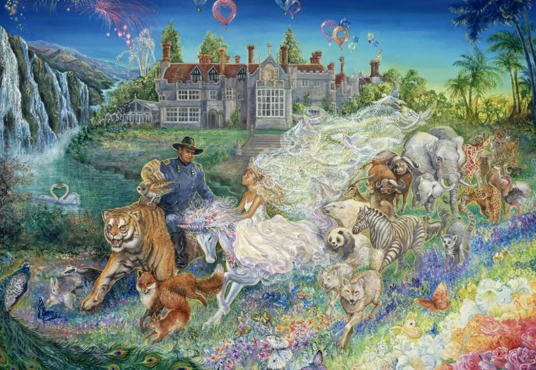 Grafika Fantasy Puzzels>: Josephine Wall - Fantasy Wedding (1000) Legpuzzel