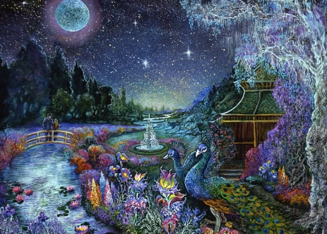 Grafika Vogelpuzzels>: Josephine Wall - Halcyon Nights (500) Legpuzzel