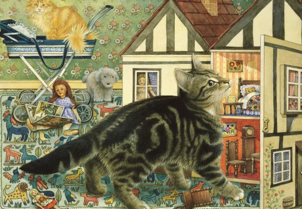 Grafika Kattenpuzzels>: Octopussy And The Doll's House (1000) Kattenpuzzel