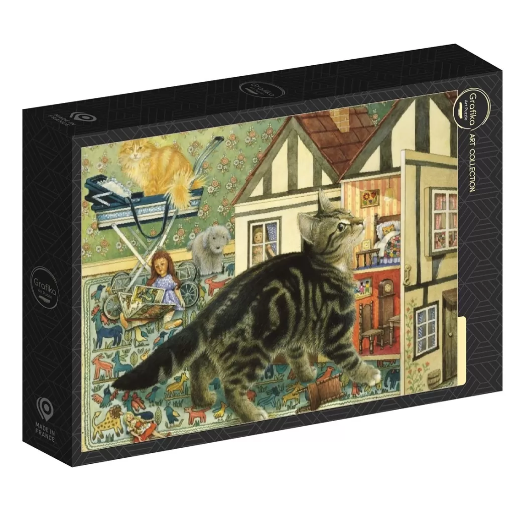 Grafika Kattenpuzzels>: Octopussy And The Doll's House (1000) Kattenpuzzel