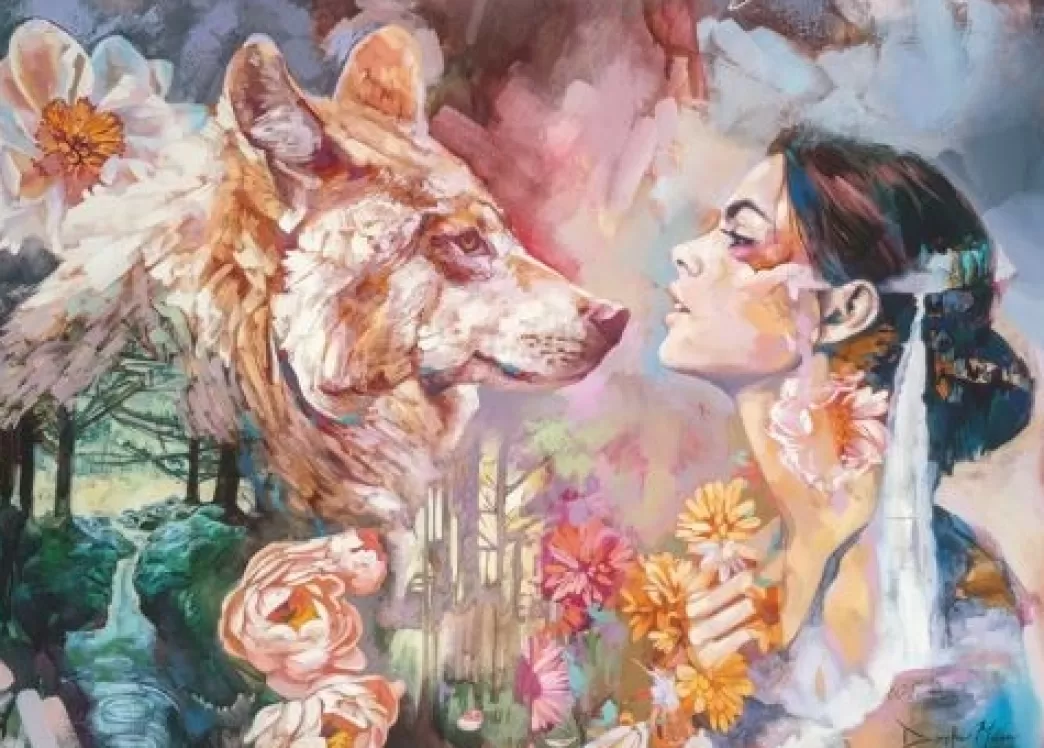 Heye Wolvenpuzzels>: Companions - Shared River (1000) Wolvenpuzzel