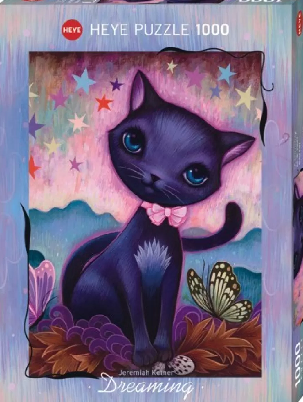 Heye Kattenpuzzels>: Dreaming - Black Kitty (1000) Kattenpuzzel