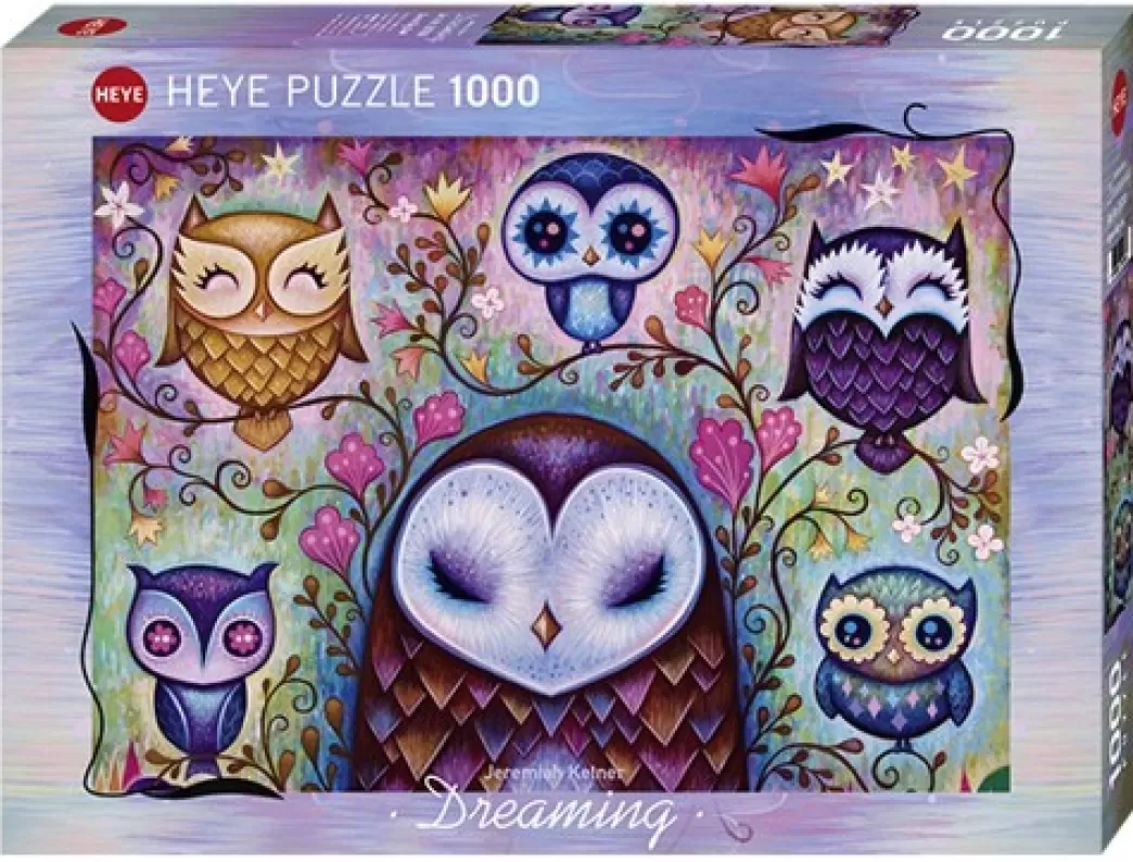 Heye Vogelpuzzels>: Dreaming - Great Big Owl (1000) Uilenpuzzel