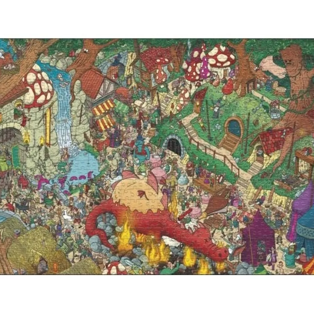 Heye Fantasy Puzzels>: Fantasyland (1000) Legpuzzel