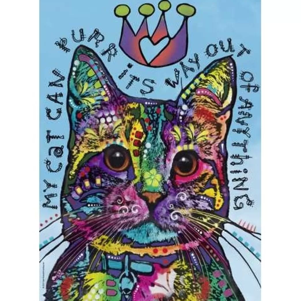 Heye Kattenpuzzels>: Jolly Pets - My Cat Can Purr (500) Kattenpuzzel