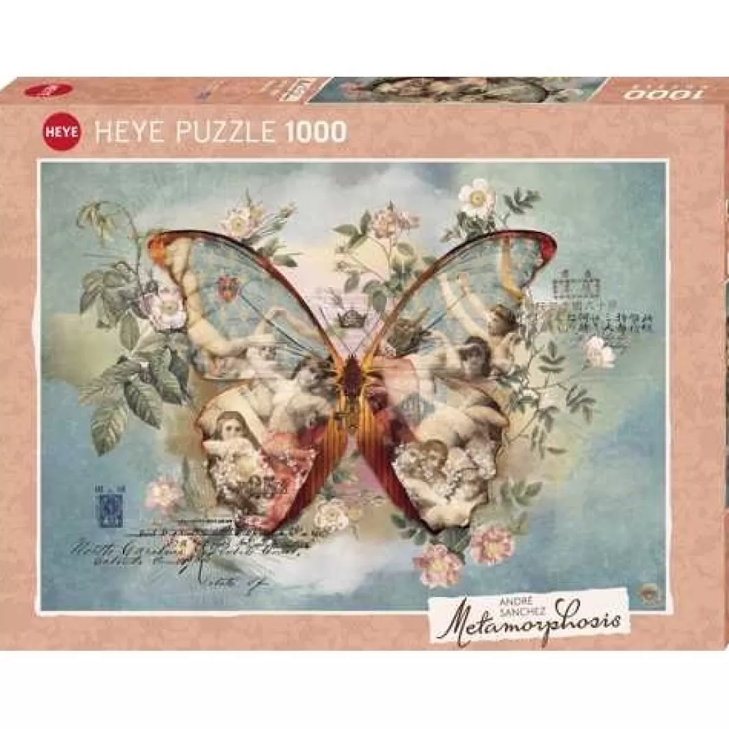 Heye Vlinderpuzzels>: Metamorphosis - Wings No 1 (1000) Vlinderpuzzel