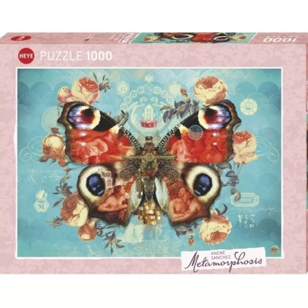 Heye Vlinderpuzzels>: Metamorphosis - Wings No 3 (1000) Vlinderpuzzel