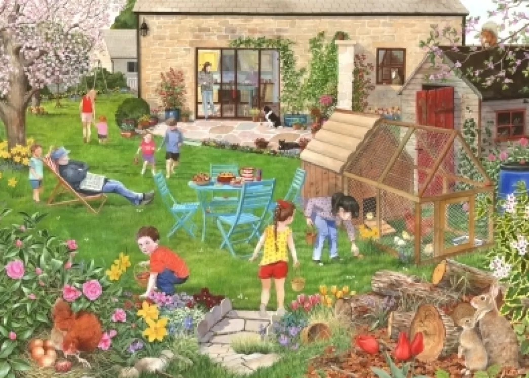 House of Puzzles Pasen Puzzels>: Egg Hunt (500) Legpuzzel