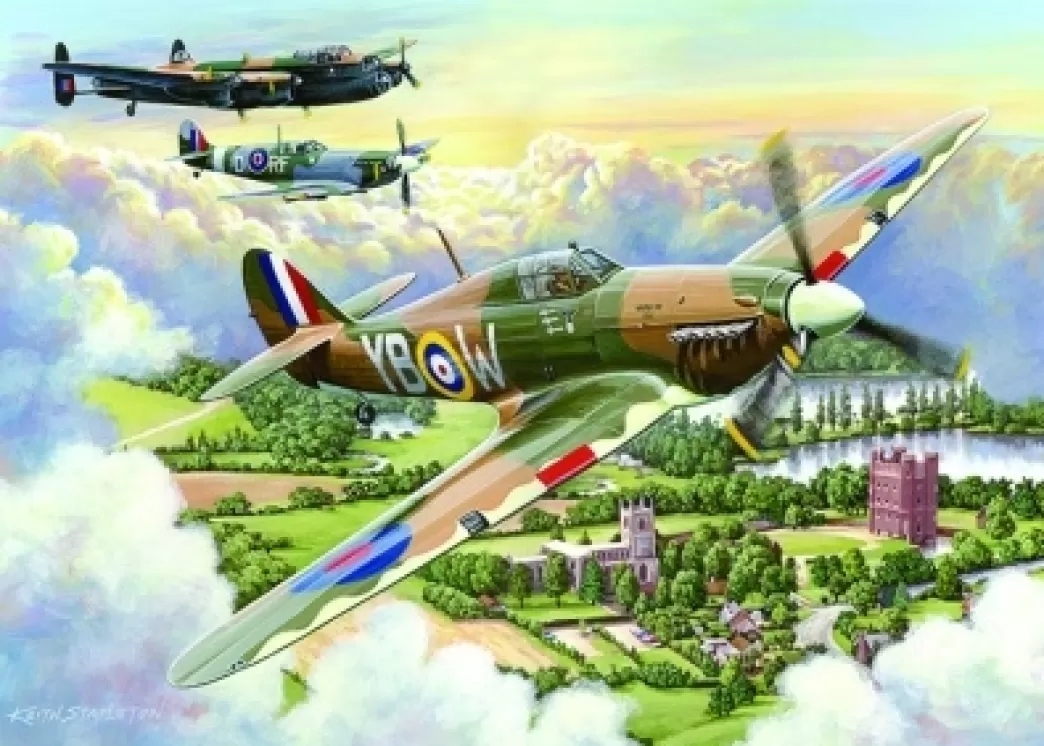 House of Puzzles Vliegtuigpuzzels>: Final Approach (500Big) Legpuzzel