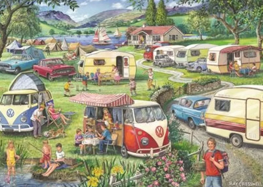 House of Puzzles Volkswagen Puzzels>: Happy Holidays (1000) Legpuzzel