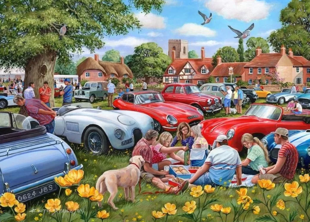 House of Puzzles Autopuzzels>: Rally Round (1000) Legpuzzel