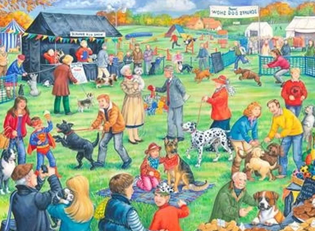 House of Puzzles Hondenpuzzels>: Scruffs (500) Hondenpuzzel