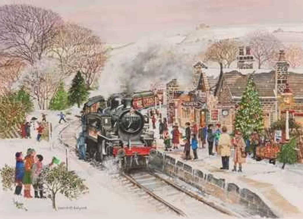 House of Puzzles Treinpuzzels>: Steaming Along (250Big) Treinenpuzzel