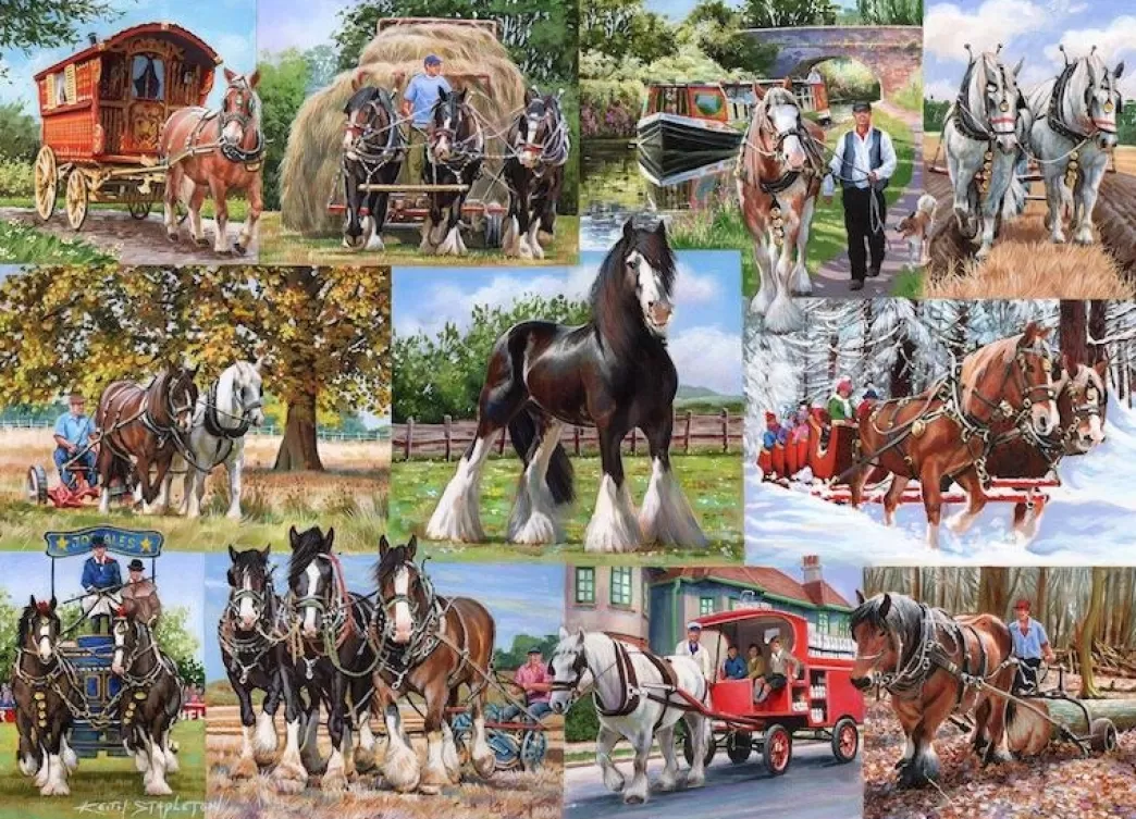 House of Puzzles Collage Puzzels>: The Heavy Mob (1000) Legpuzzel