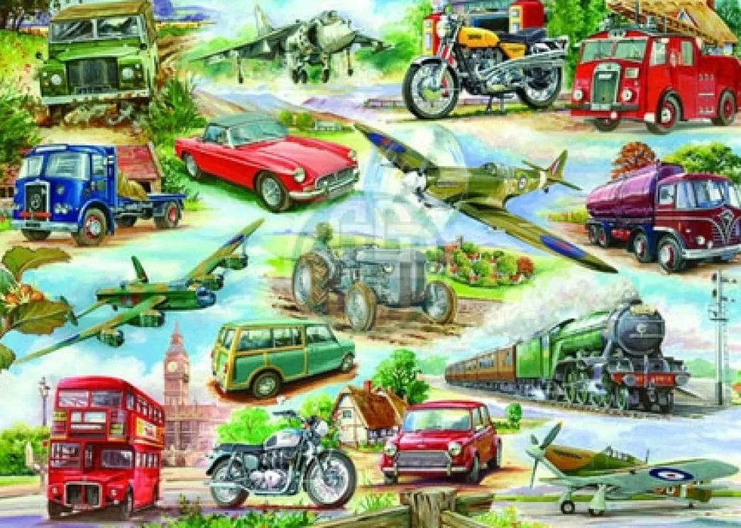 House of Puzzles Autopuzzels>: Truly Classic (500Big) Legpuzzel