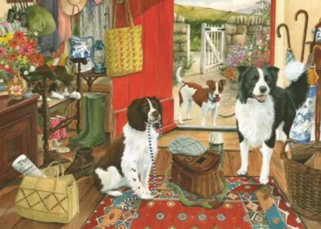 House of Puzzles Hondenpuzzels>: Walkies (1000) Legpuzzel