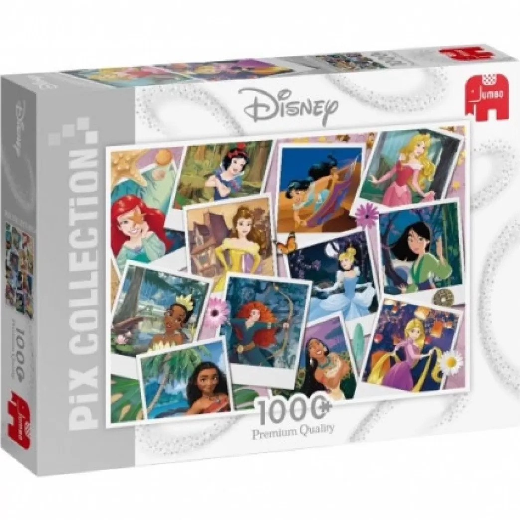 Jumbo Collage Puzzels>: Disney Princess Selfies (1000) Legpuzzel