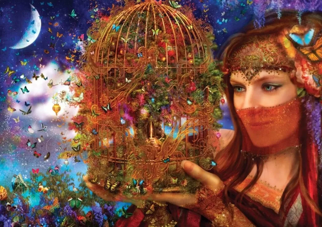 KS Games Vlinderpuzzels>: Her Butterfly Fairytale - Aimee Stewart (4000) Legpuzzel