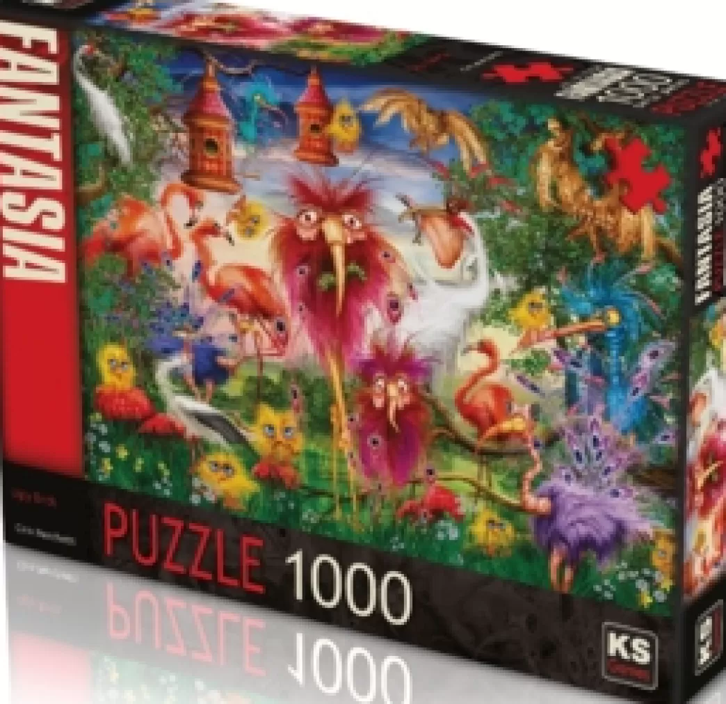 KS Games Vogelpuzzels>: Ugly Birds - Ciro Marchetti (1000) Legpuzzel