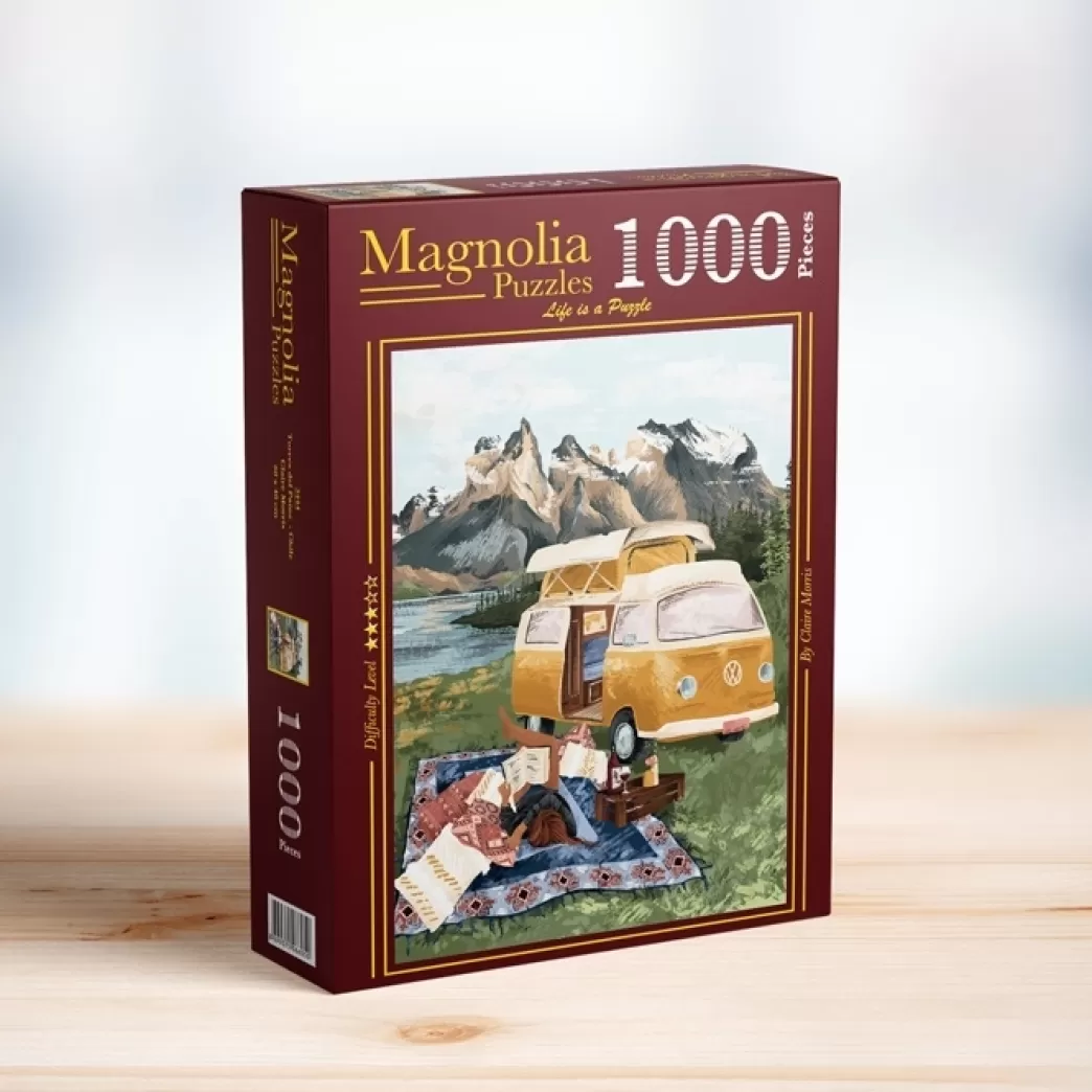 Magnolia Puzzles Volkswagen Puzzels>Magnolia: Torres Del Paine (1000) Verticale Puzzel