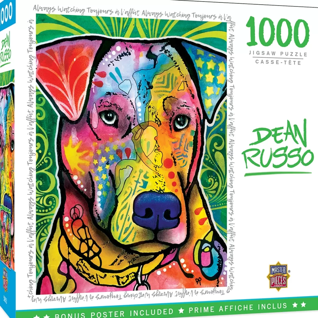 Master Pieces Hondenpuzzels>: Always Watching - Dean Russo (1000) Hondenpuzzel