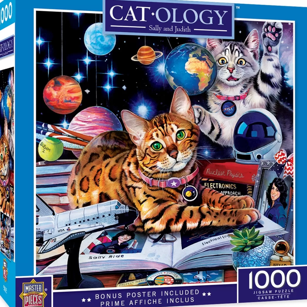 Master Pieces Kattenpuzzels>: Catology - Sally And Judith (1000) Kattenpuzzel