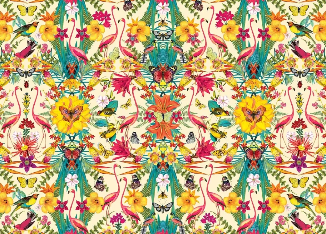 Master Pieces Vogelpuzzels>: Replica - Flamingos (1000) Legpuzzel