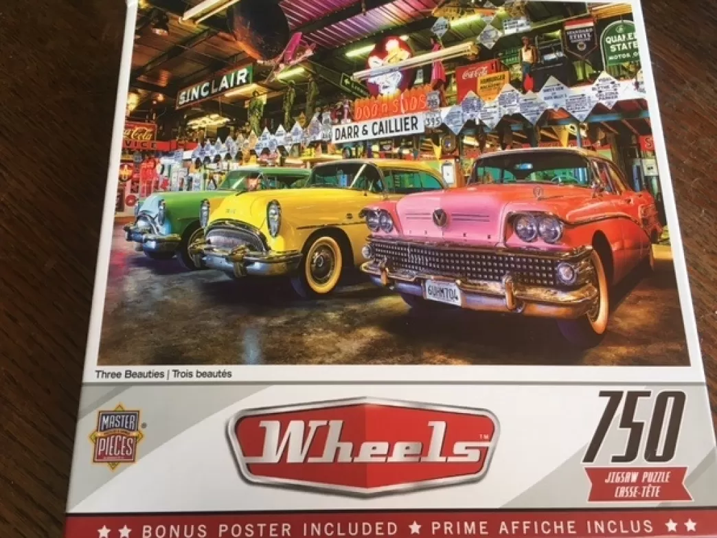 Master Pieces Autopuzzels>: Wheels - Three Beauties (750)