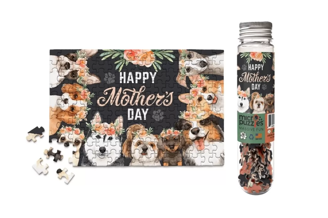 Micro Puzzles Hondenpuzzels>: Happy Mother's Day (150) Minipuzzel