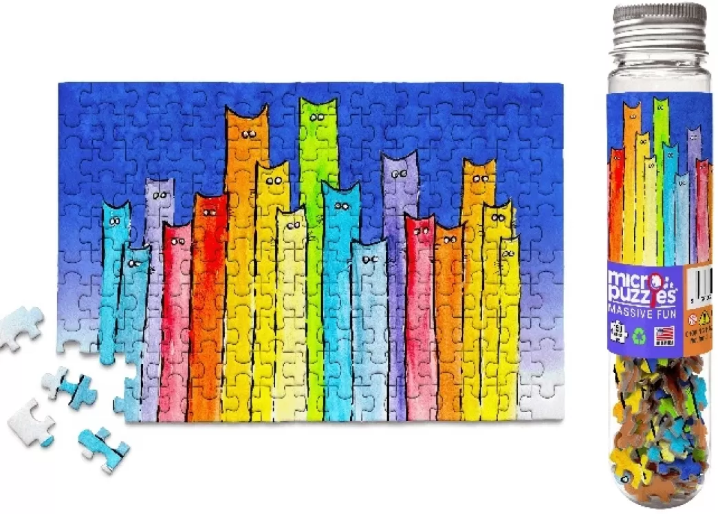 Micro Puzzles Kattenpuzzels>: Pride Of Cats (150) Minipuzzel