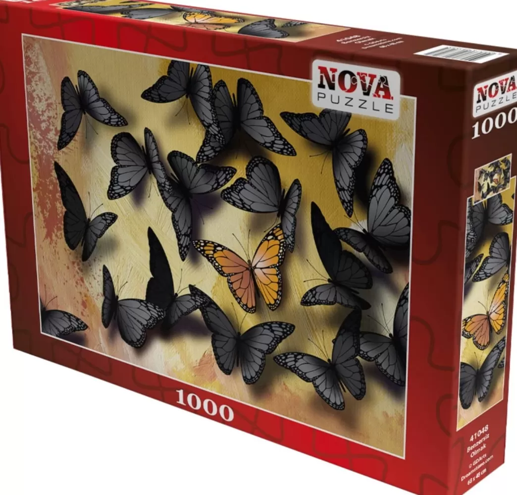 Nova Puzzle Vlinderpuzzels>Nova: Butterflies (1000) Vlinderpuzzel