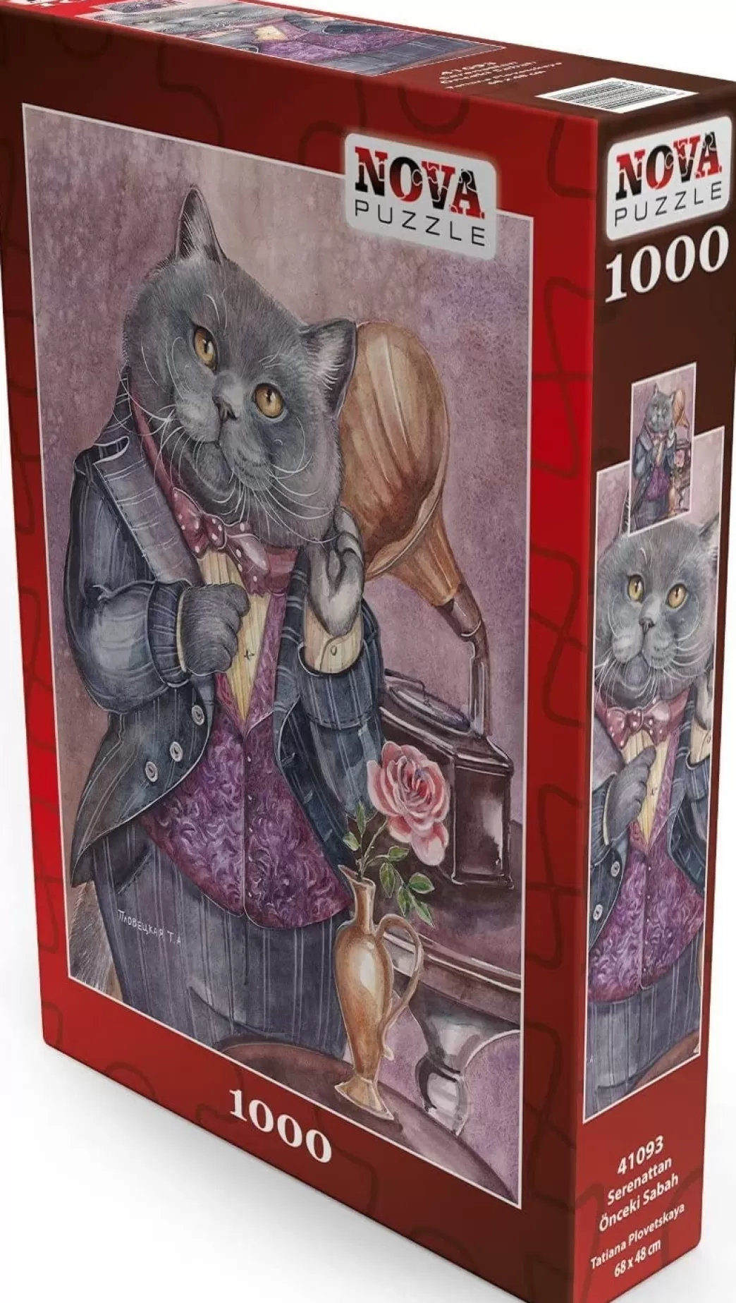 Nova Puzzle Kattenpuzzels>: British Cat (1000) Kattenpuzzel