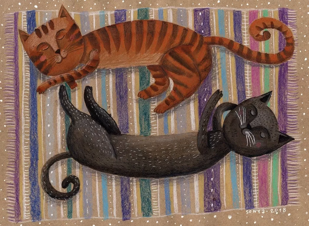 Nova Puzzle Kattenpuzzels>: Two Cats (1000) Kattenpuzzel
