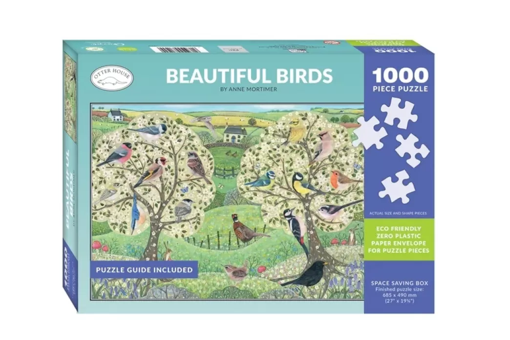 Otter House Vogelpuzzels>: Beautiful Birds (1000) Vogelpuzzel