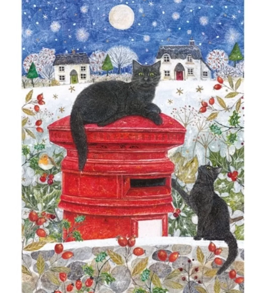 Otter House Kattenpuzzels>: Christmas Post (1000) Kerstpuzzel