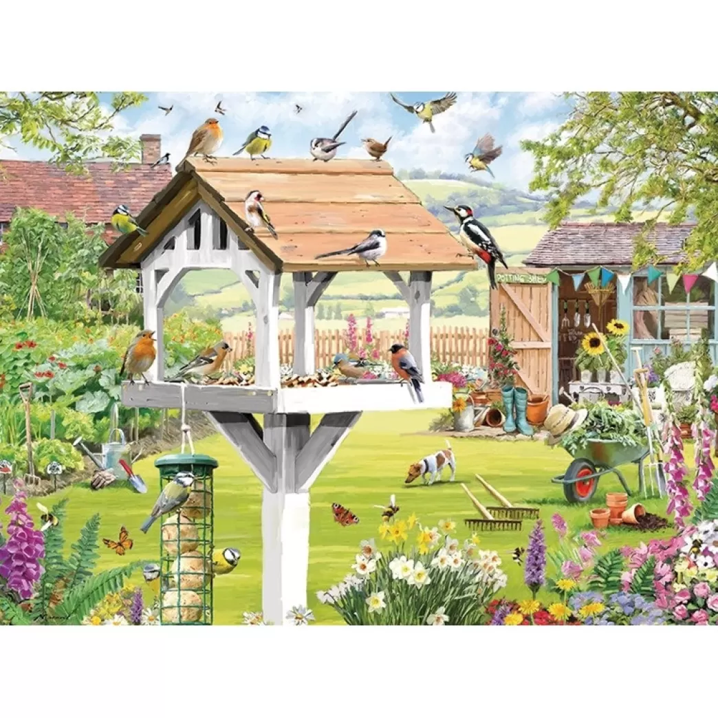 Otter House Vogelpuzzels>: Garden Friends (1000) Vogelpuzzel