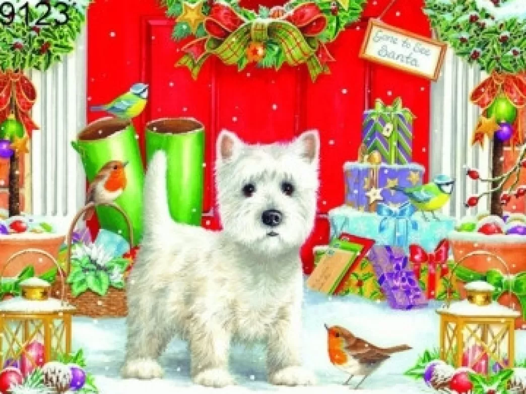 Otter House Hondenpuzzels>: In The Doorway (1000) Kerstpuzzel