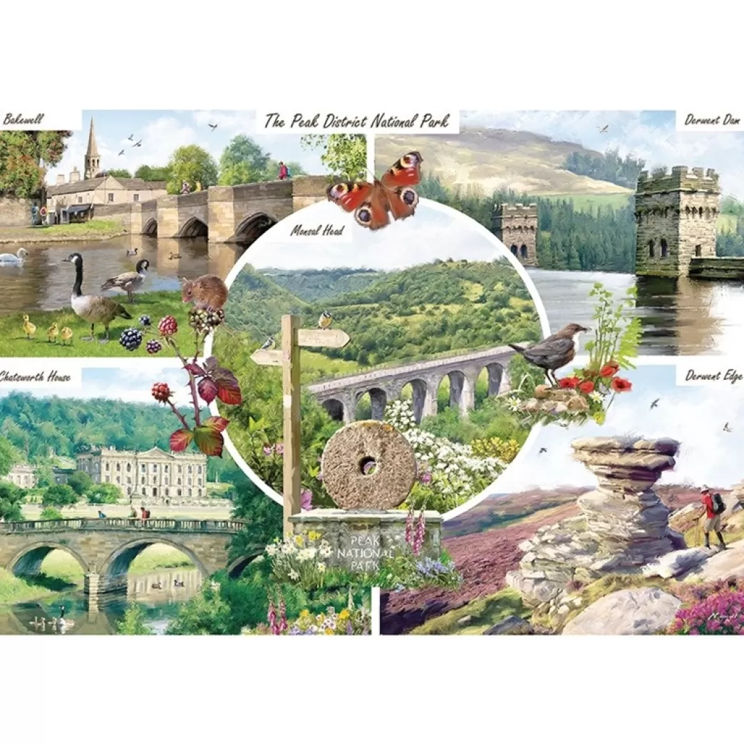Otter House Collage Puzzels>: Peak District National Park (1000) Legpuzzel