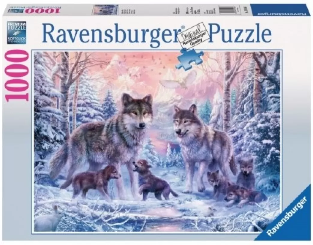Ravensburger Wolvenpuzzels>: Arctische Wolven (1000) Wolvenpuzzel