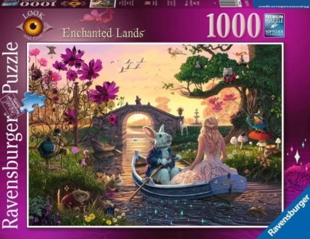 Ravensburger Fantasy Puzzels>: Enchanted Lands - Wonderland (1000) Legpuzzel