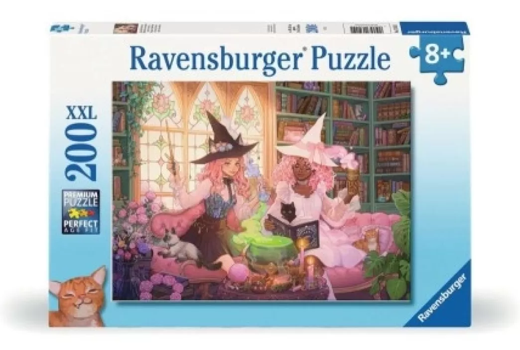 Ravensburger Fantasy Puzzels>: Enchanting Library (200Xxl) Kinderpuzzel