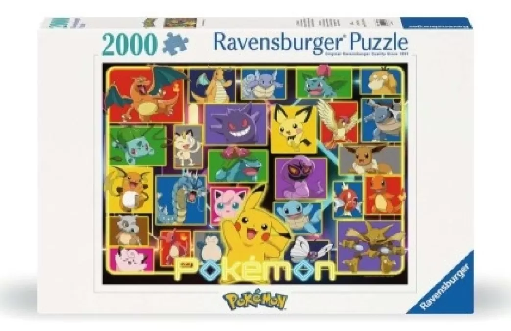 Ravensburger Collage Puzzels>: Illuminated Pokemon (2000) Legpuzzel