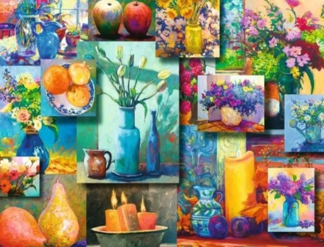 Ravensburger Collage Puzzels>: Mooie Stillevens (2000) Legpuzzel